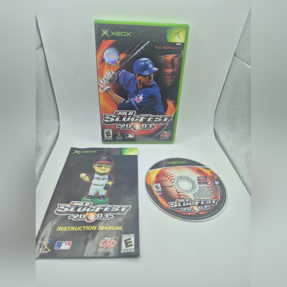MLB Slugfest 2003 (Microsoft Xbox, 2002) CIB